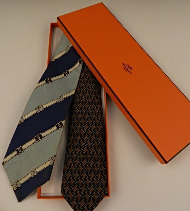 Hermes Ties (1 of 5)