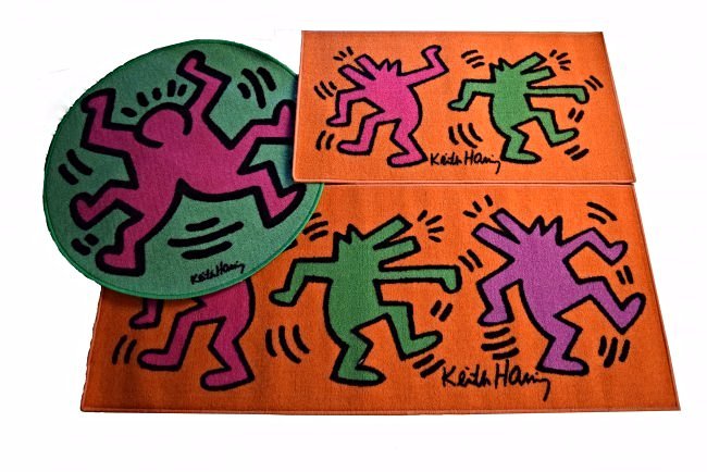 Keith Haring Art Rugs (1 of 4)