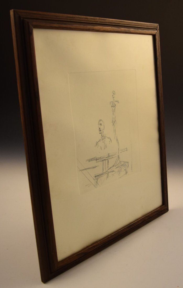 Alberto Giacometti Etching (1 of 2)