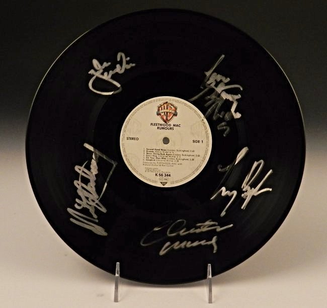 Fleetwood Mac Signed Record (1 of 4)
