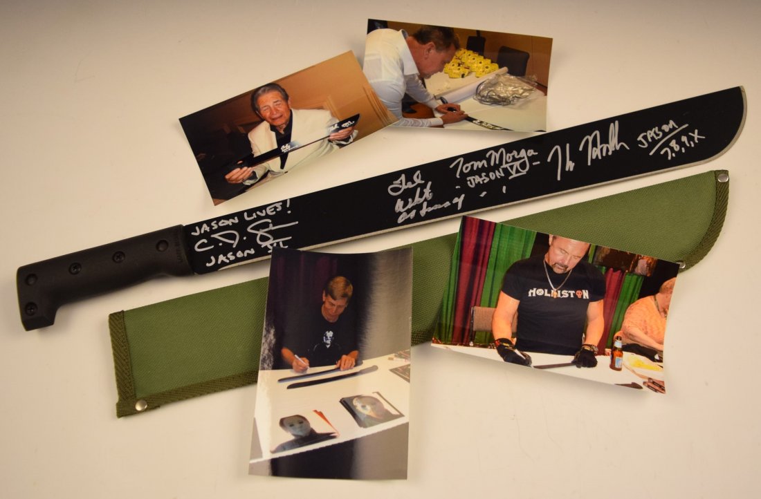 Friday The 13th Jason Signed Machete (1 of 4)