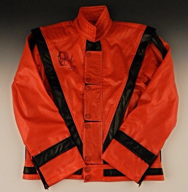 Michael Jackson Signed Thriller Jacket (1 of 7)