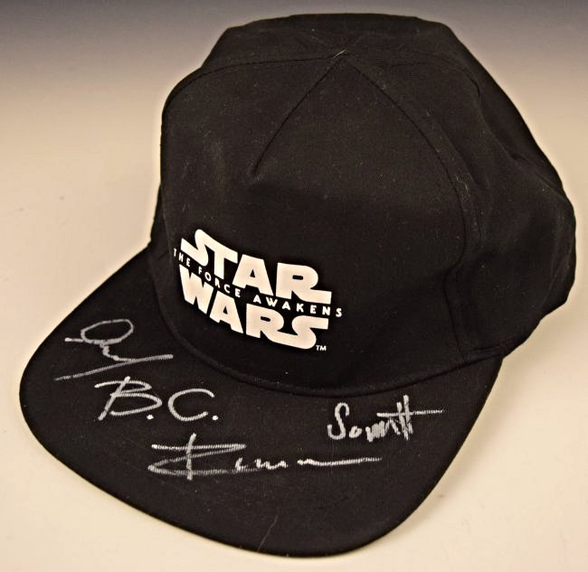 Star Wars Crew Signed Hat (1 of 3)