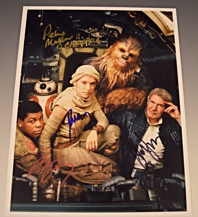 Star Wars Cast Signed Photograph (1 of 2)