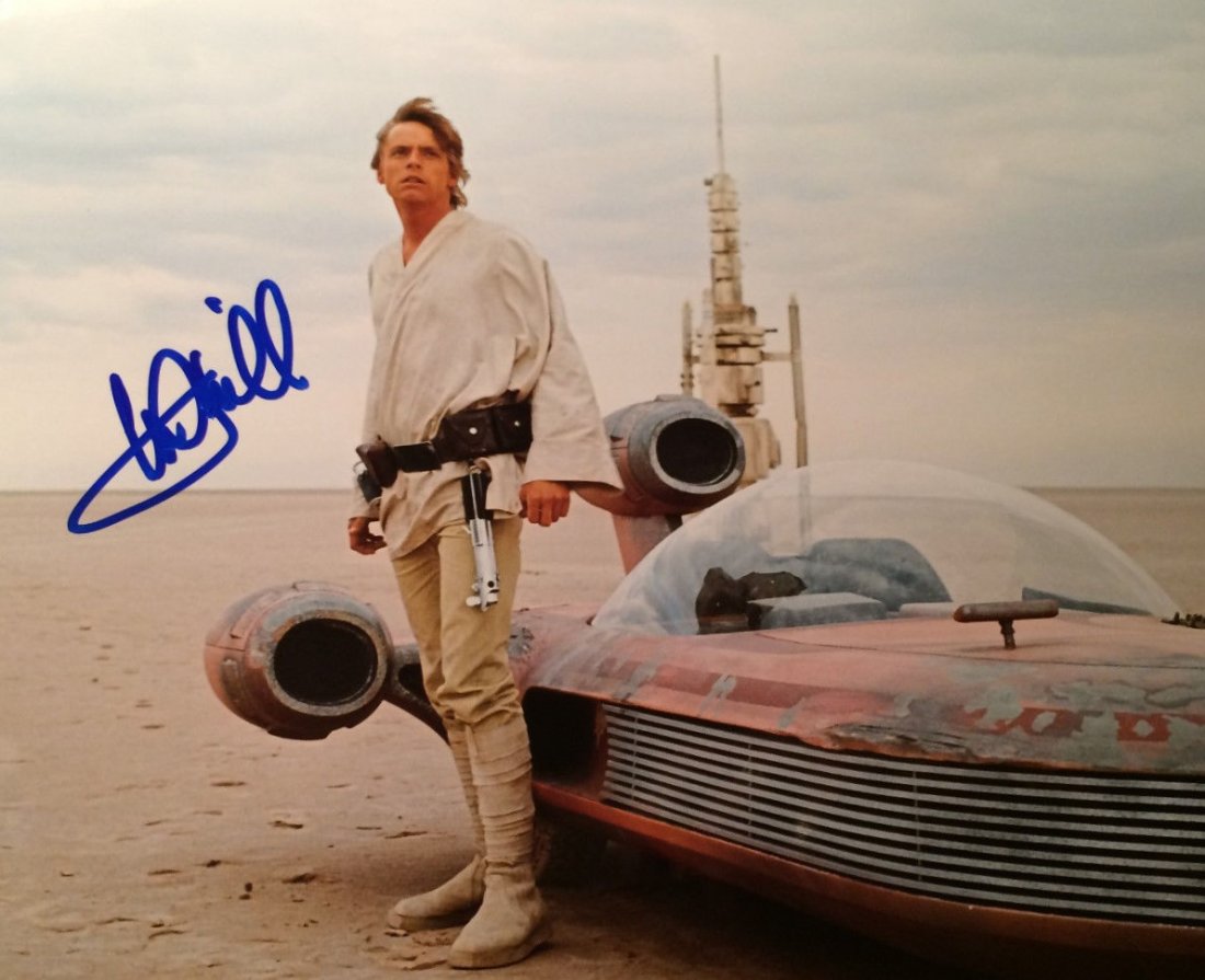 Star Wars Mark Hamill Signed Photo (1 of 1)
