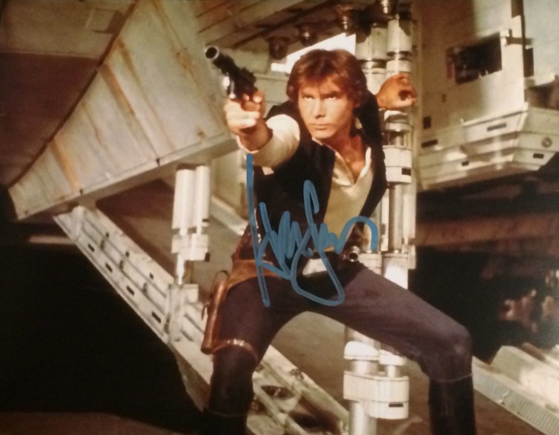Star Wars Harrison Ford Signed Photo (1 of 1)