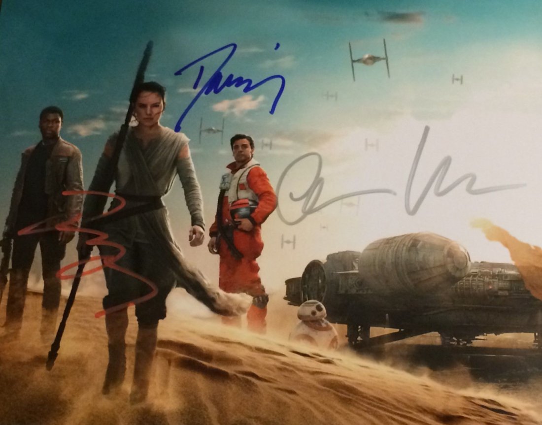 Star Wars Cast Signed Photo (1 of 1)