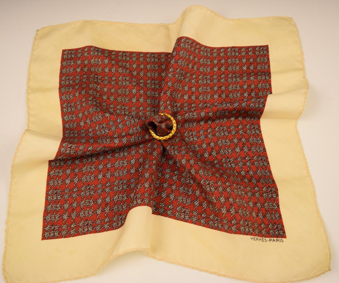 Hermes Scarf & Ring (1 of 3)