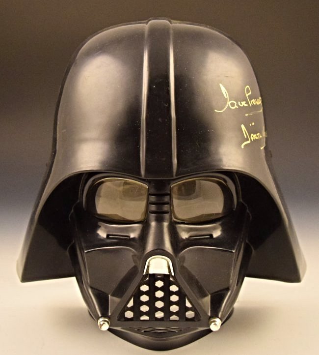 David Prowse Signed Mask (1 of 5)