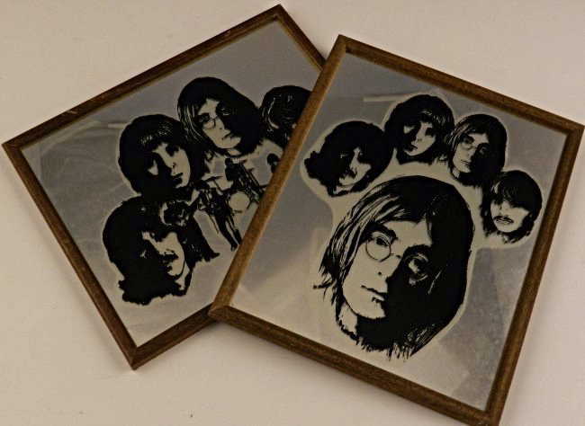 Vintage Beatles Carnival Mirrors Vintage Beatles Carnival Mirrors