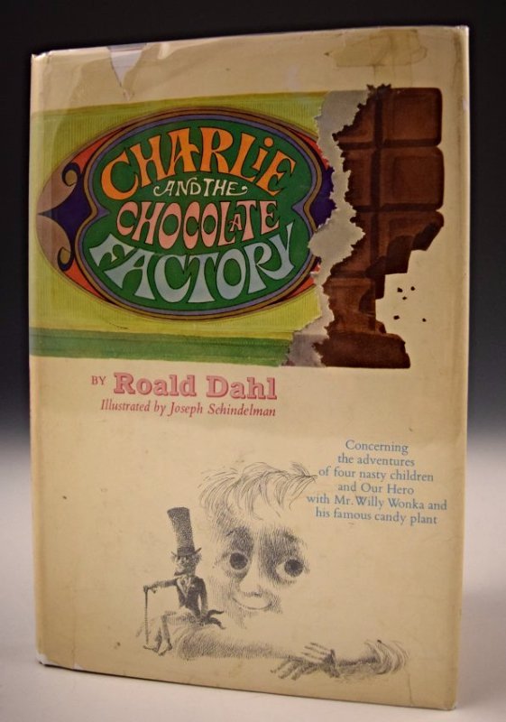 Roald Dahl, Charlie and The Chocolate Factory, Signed (1 of 4)