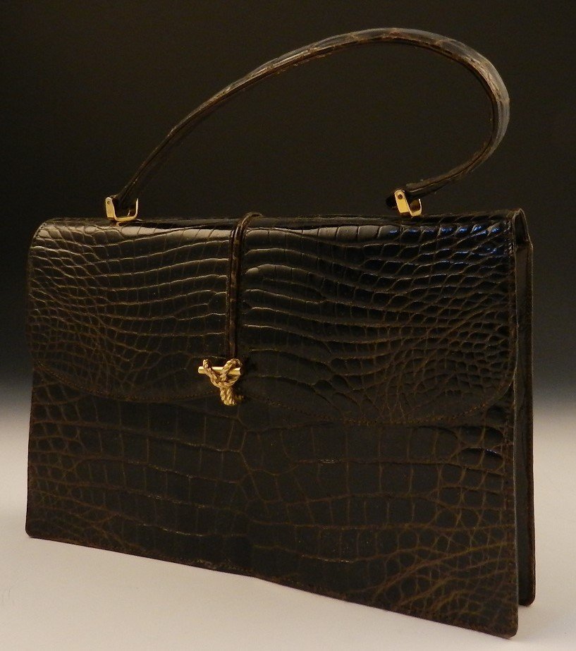Vintage Alligator Handbag (1 of 2)