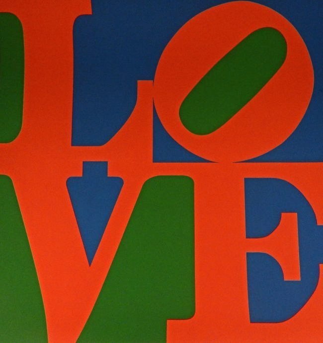 Robert Indiana LOVE Silkscreen (1 of 3)