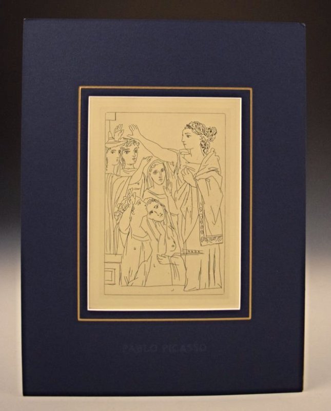Pablo Picasso Etching (1 of 4)