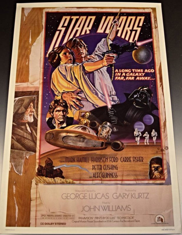 Vintage Star Wars Poster (1 of 4)