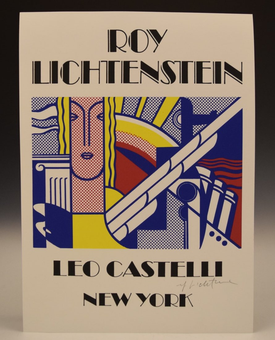 Roy Lichtenstein Signed (1 of 4)