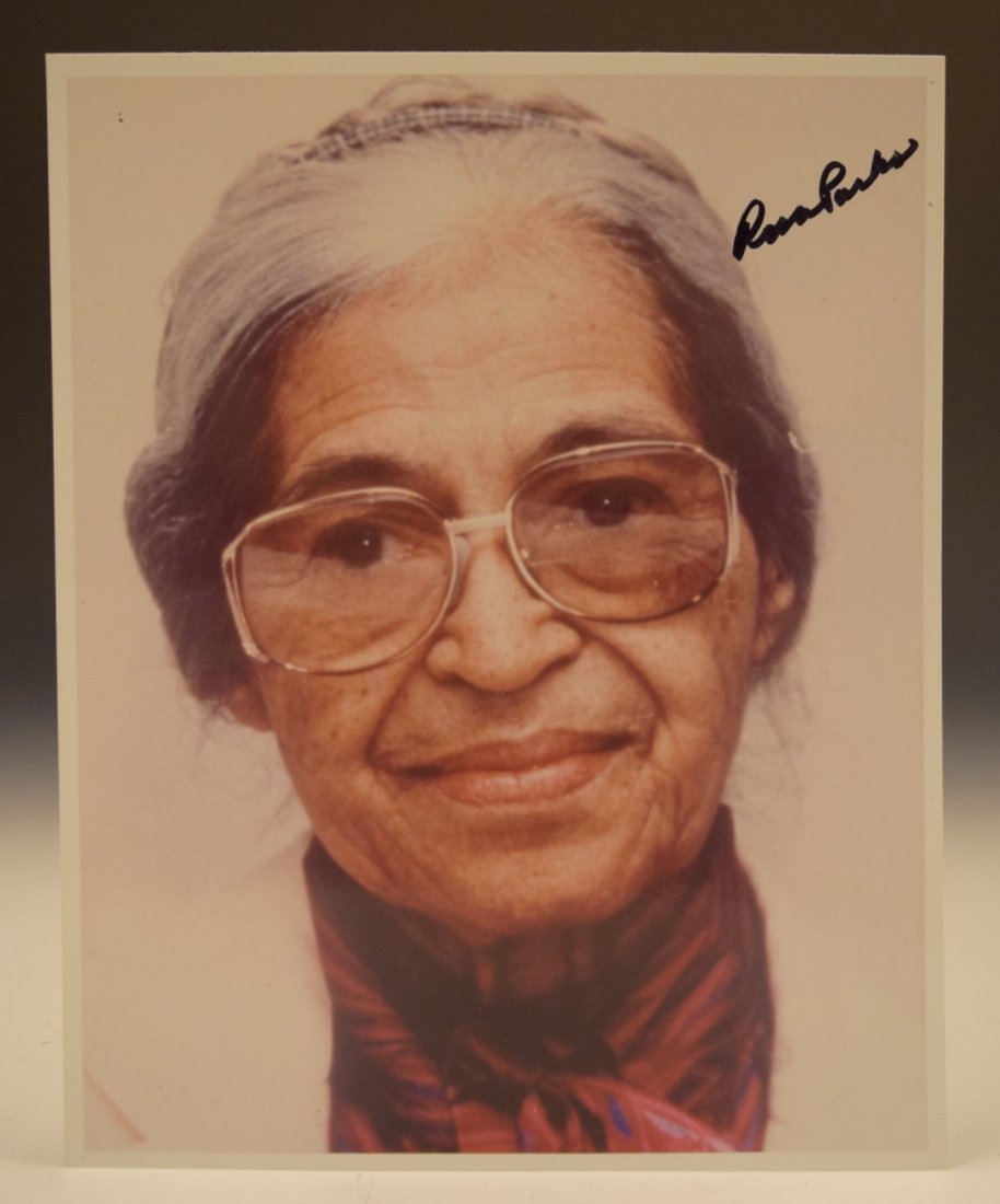 Rosa Parks Signed Photograph (1 of 2)
