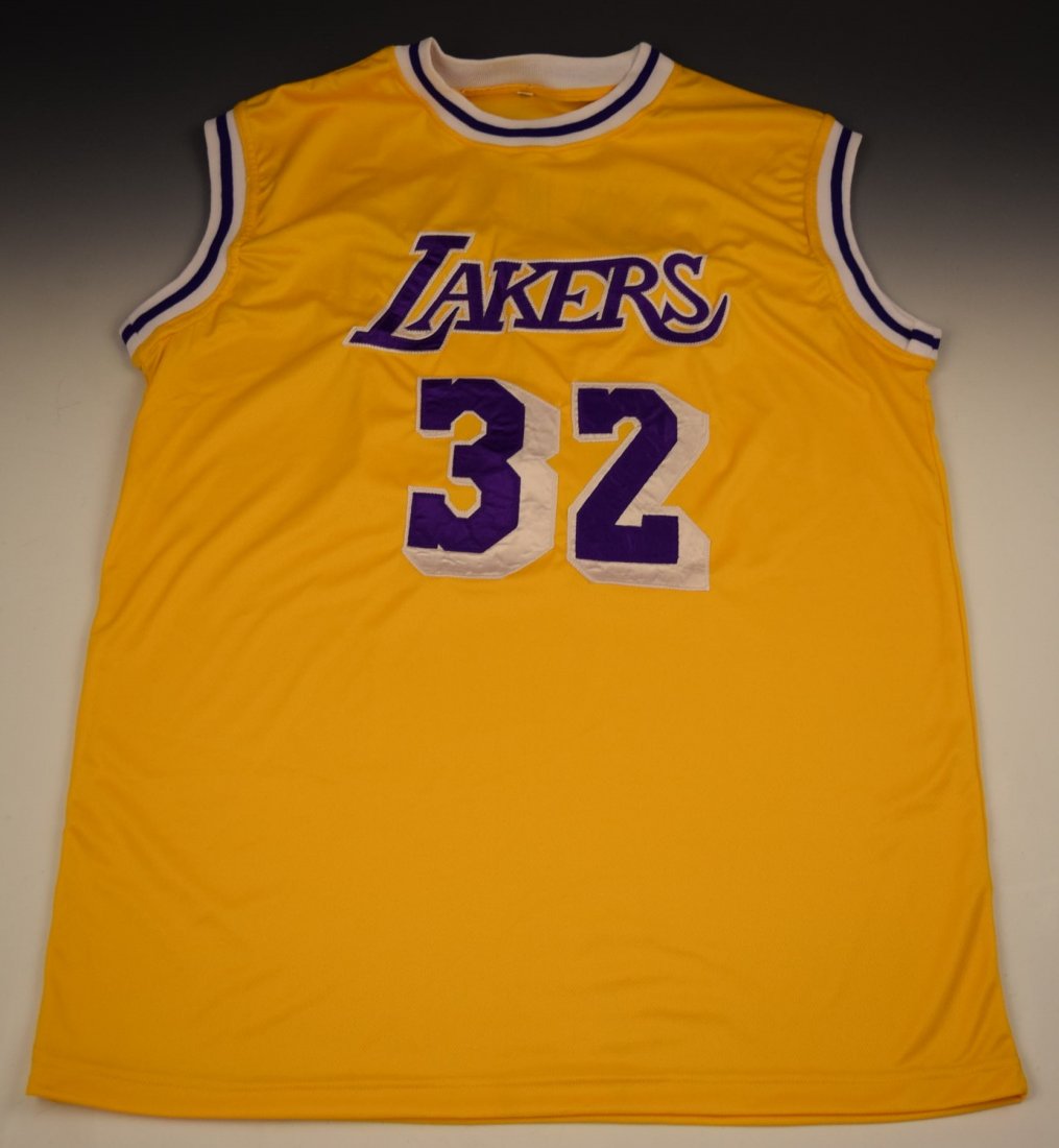 Magic Johnson Signed Jersey (1 of 5)
