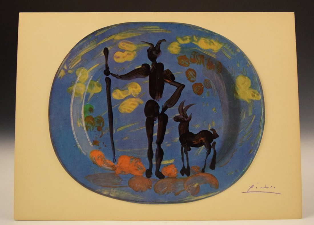 Pablo Picasso Signed Bookplate (1 of 3)