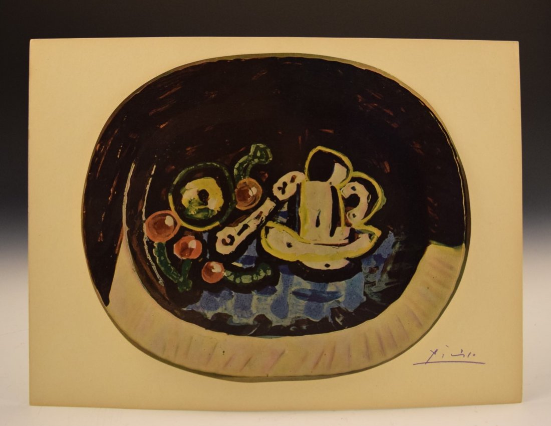 Pablo Picasso Signed Bookplate (1 of 3)