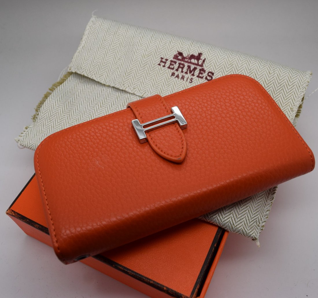 Hermes Leather iPhone Case