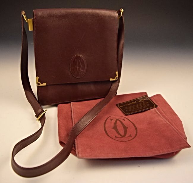 Vintage Cartier Leather Handbag (1 of 4)