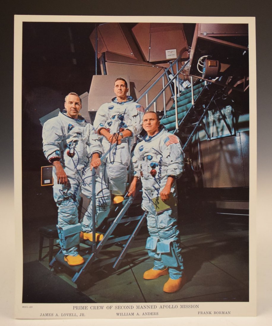 Apollo 8 Crew Signed Photograph (1 of 2)