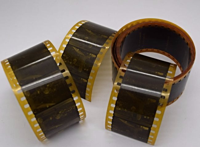 Babe Ruth Batting Film Cells & Strip (1 of 3)