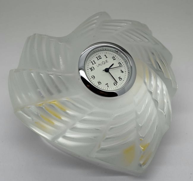 Lalique Heart Clock (1 of 2)