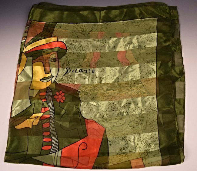Pablo Picasso Silk Scarf (1 of 3)
