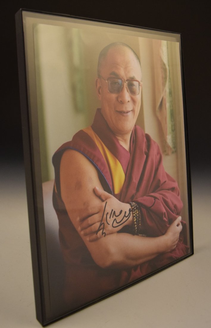 Dalai Lama Signed Photograph (1 of 2)