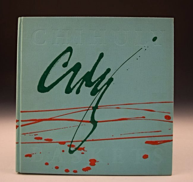Dale Chihuly Signed book (1 of 3)