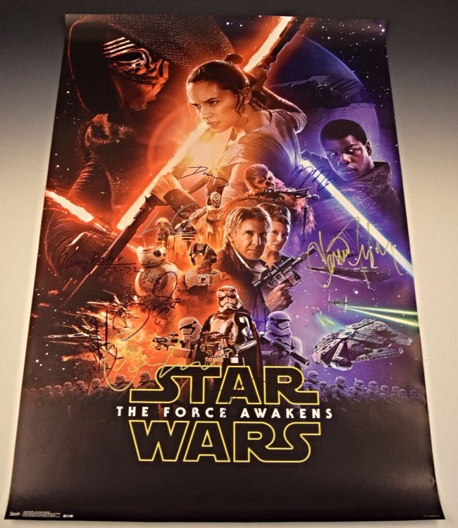 Star Wars The Force Awakens Poster (1 of 4)