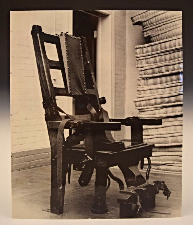 Andy Warhol Electric Chair Photograph (1 of 3)