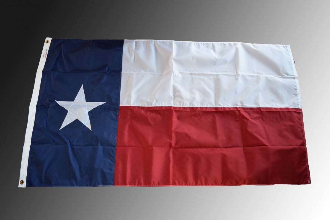 George W. Bush Signed Flag (1 of 2)