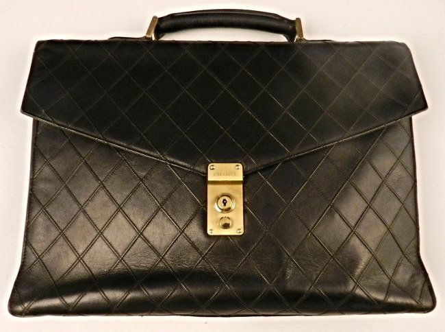 Chanel Leather Briefcase (1 of 6)