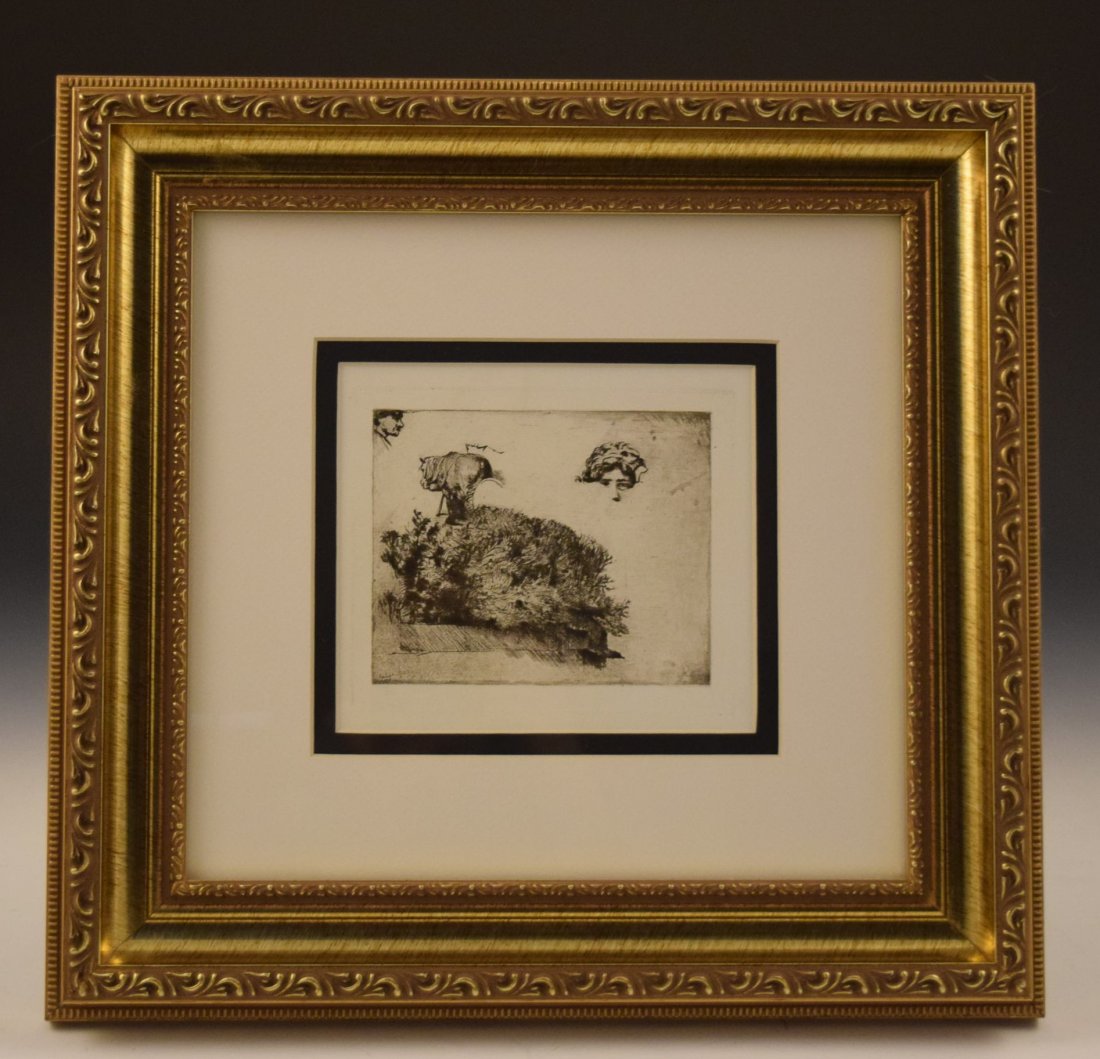 Rembrandt Etching (1 of 3)