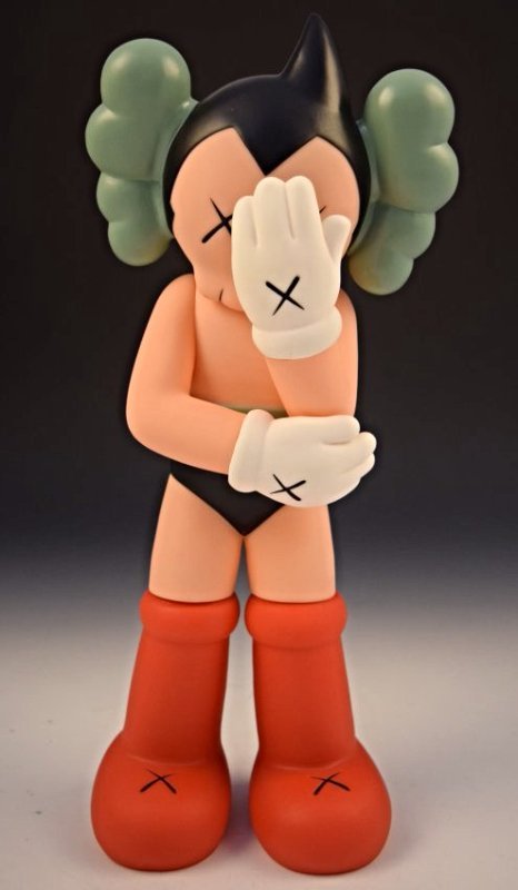 KAWS Style Sculpture: KAWS Astro Boy Companion Measures: 15 inches