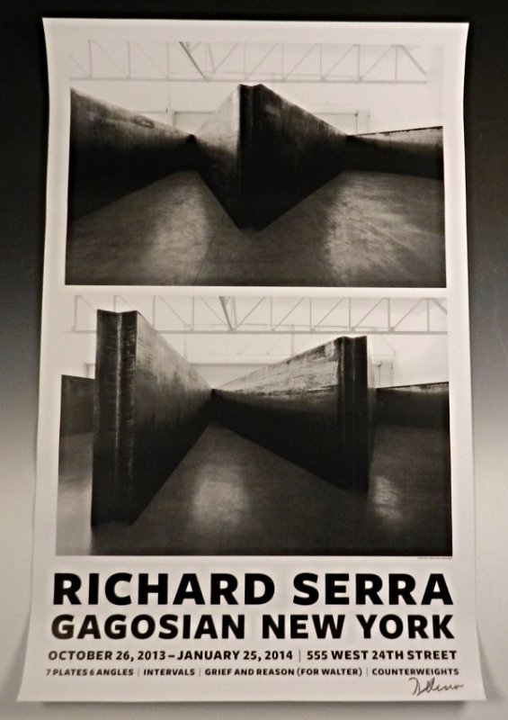 Richard Serra Signed (1 of 4)