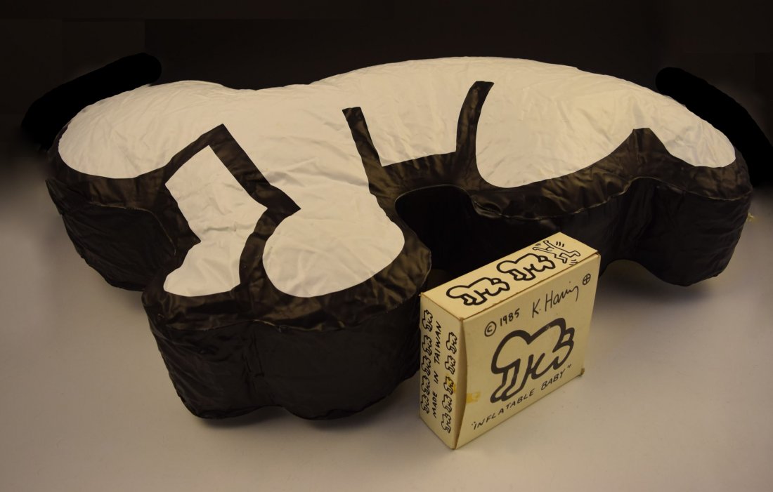 Keith Haring Inflatable Crawling Baby