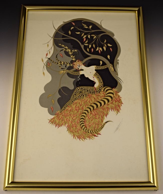 Erte Signed Lithograph (1 of 4)