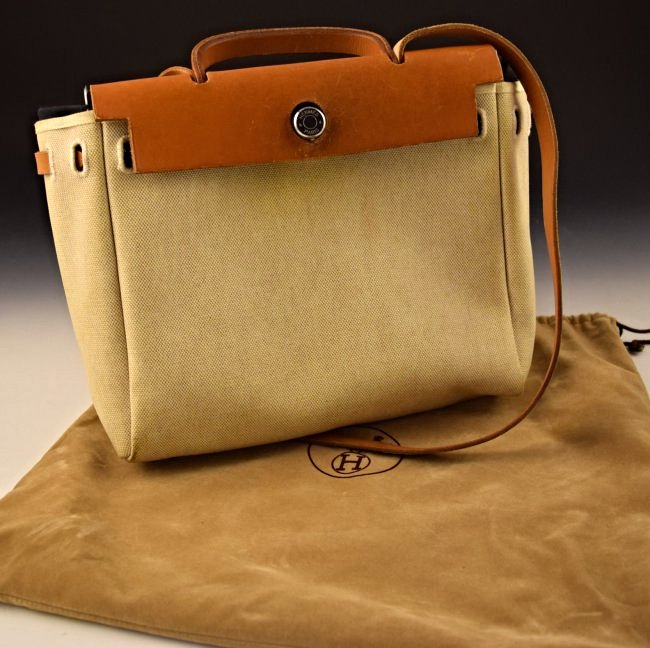 Hermes Canvas Bag (1 of 3)