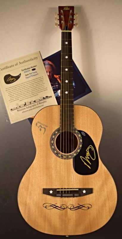Neil Young Signed Guitar (1 of 4)