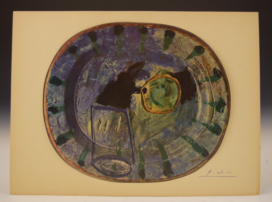 Pablo Picasso Signed Bookplate (1 of 3)