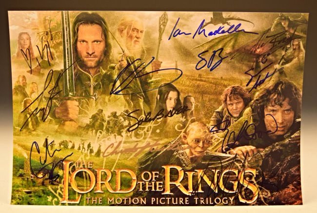 Lord of the Rings Cast Signed Photo (1 of 3)