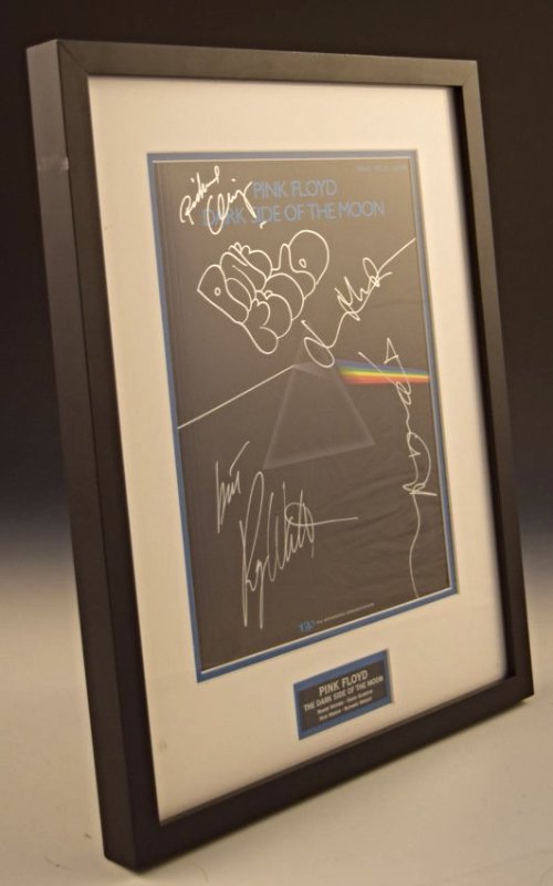 Pink Floyd Band Signed, Dark Side of the Moon (1 of 3)