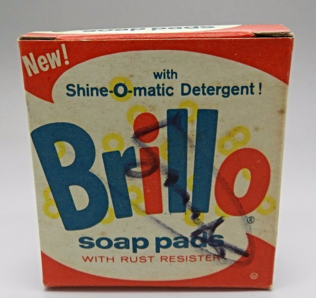 Andy Warhol Signed Brillo Box (1 of 5)