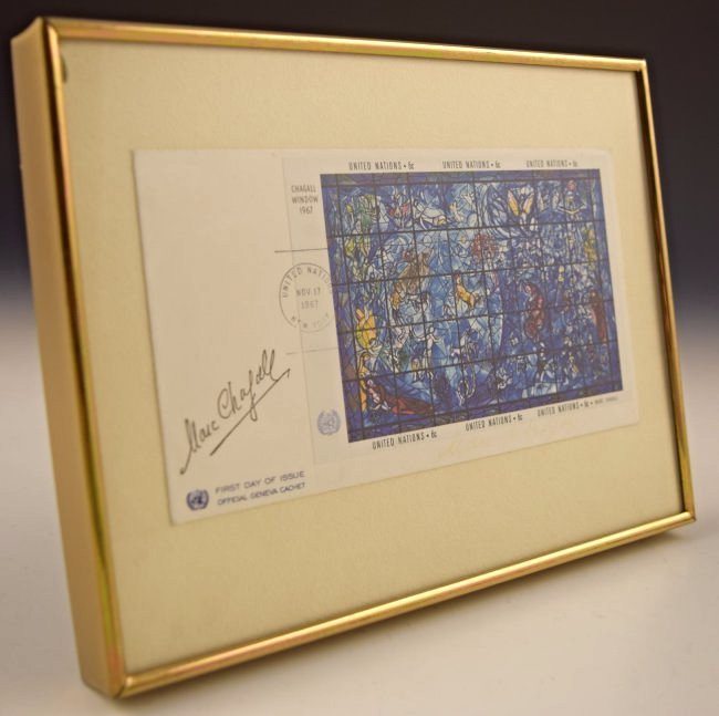 Marc Chagall Signed Stamps (1 of 2)