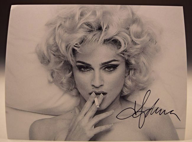 Madonna Signed Photo (1 of 3)