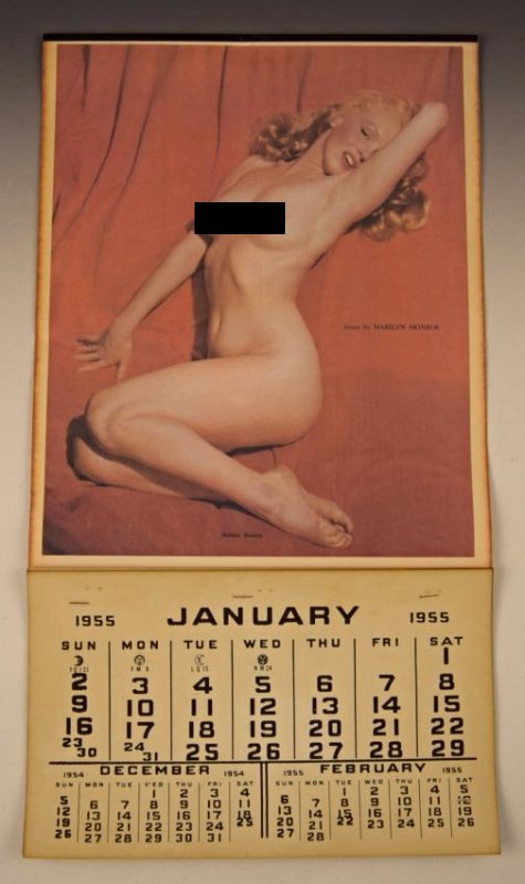 Marilyn Monroe Calendar (1 of 3)
